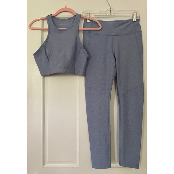 Outdoor Voices Crop Top & Legging Athletic Set - M - NEW - Picture 4 of 11